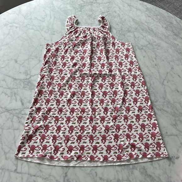 Roller Rabbit Pink and White Cotton nightgown size 12 - Picture 3 of 5